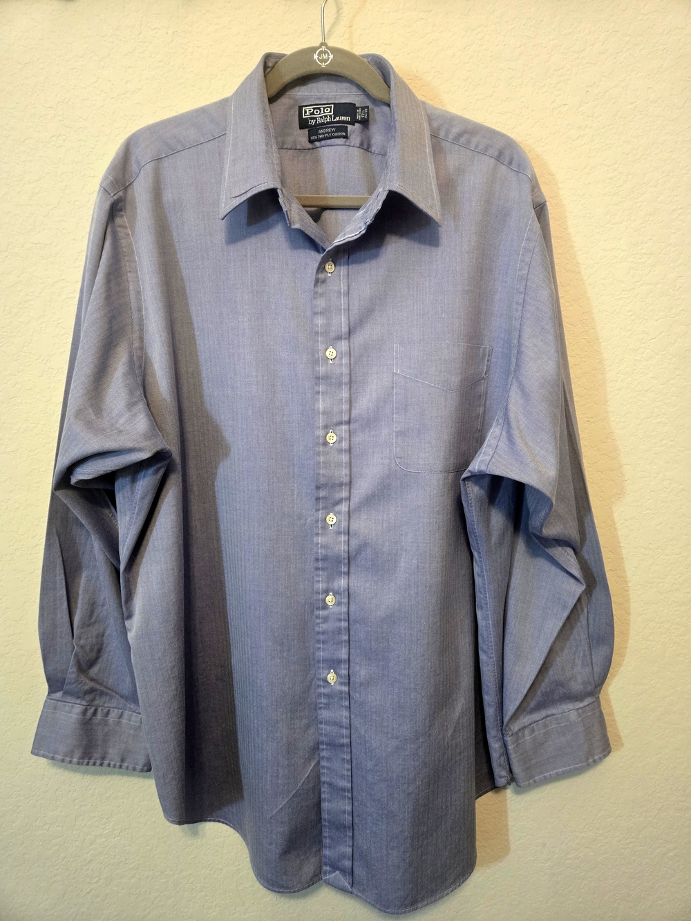 Ralph Lauren light blue long sleeve button-up dress shirt